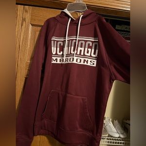 Maroon UChicago hoodie